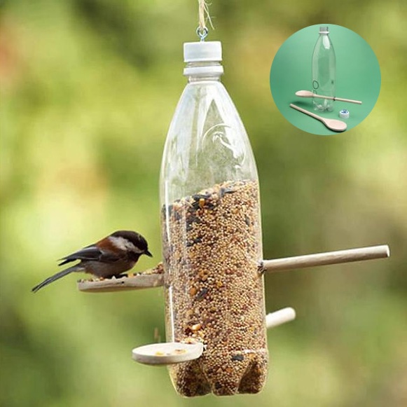 Two Time Honored Crafts: Bird Feeder &amp; Mini-Garden – The 