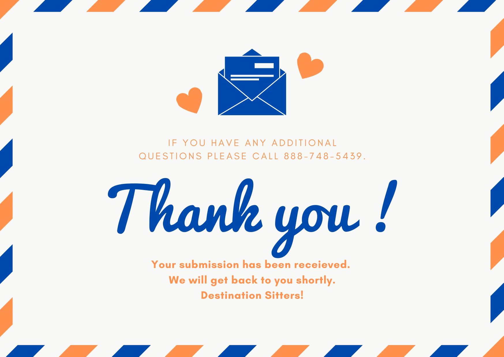 Thank you for your event childcare inquiry