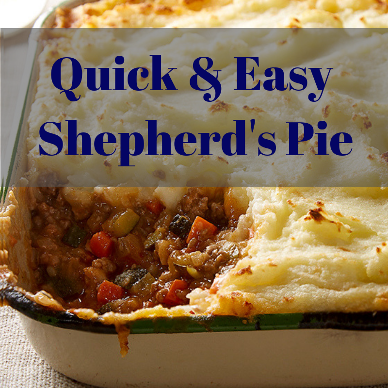 Quick & Easy Shepherds Pie Recipe - The Blog