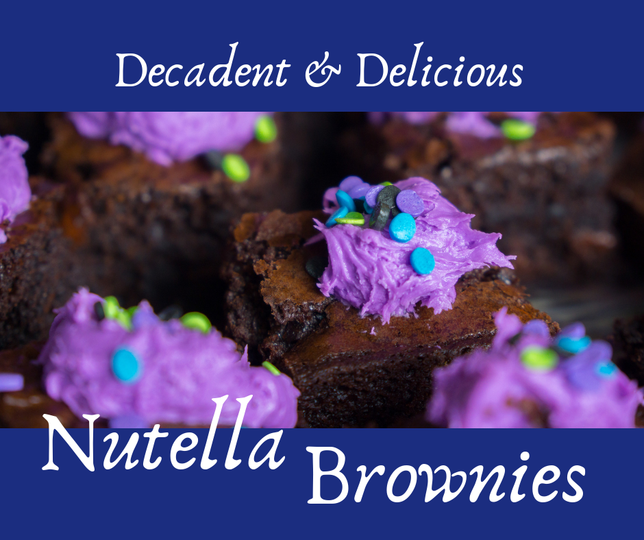 Decadent & Delicious Nutella Brownies Decadent & Delicious Nutella Brownies