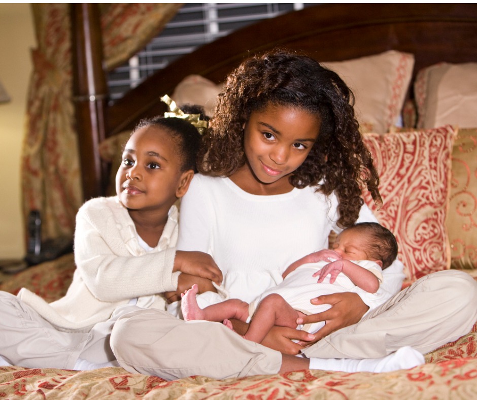 New Baby: Helping your older children adjust