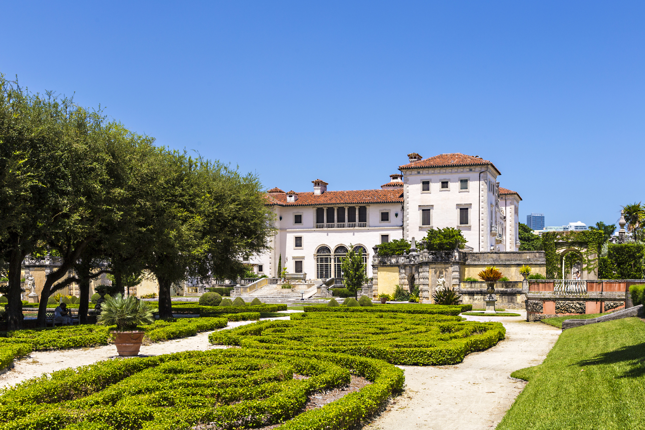 Vizcaya Museum. Downtown Miami, FL.