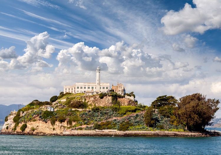 Infamous Alcatraz Prison tours in San Francisco, CA.