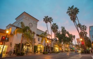 State Street in downtown Santa Barbara