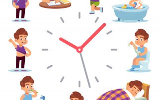 Ideas to help establish a routine for your child.