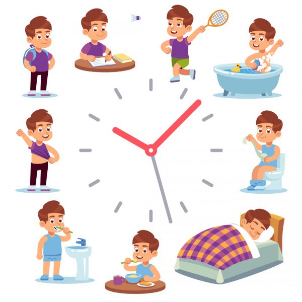 Teaching a child structure and consistency