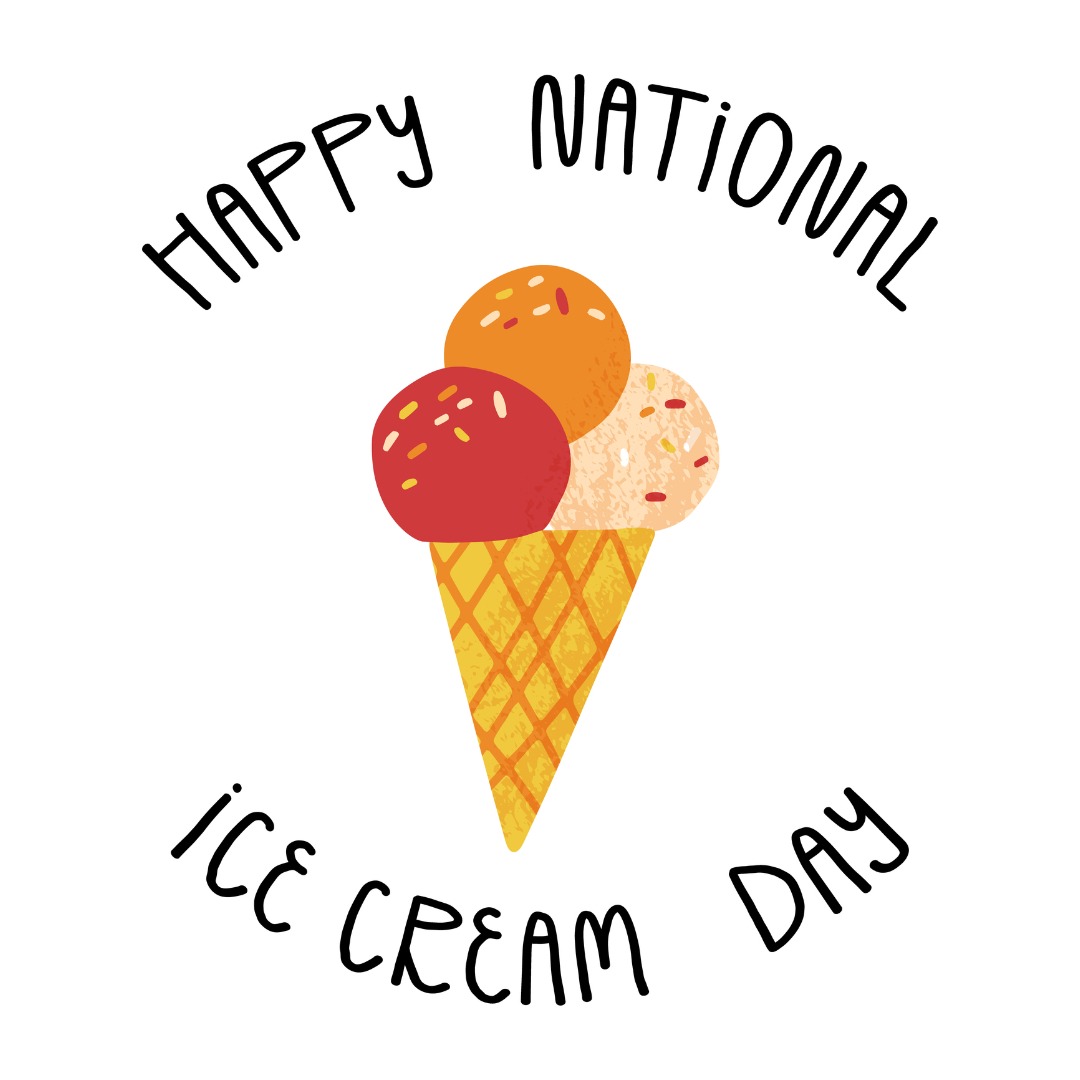 National Ice Cream Day is coming