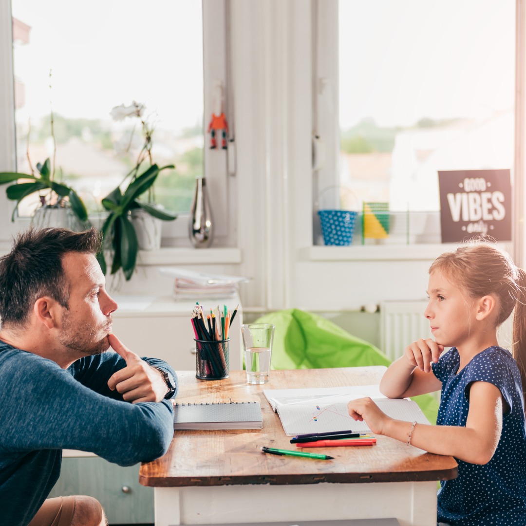 Parents should talk about school with you before it starts.