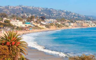 Orange County coastline